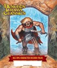 DCC Dungeon Crawl Classics RPG Character Record Folio